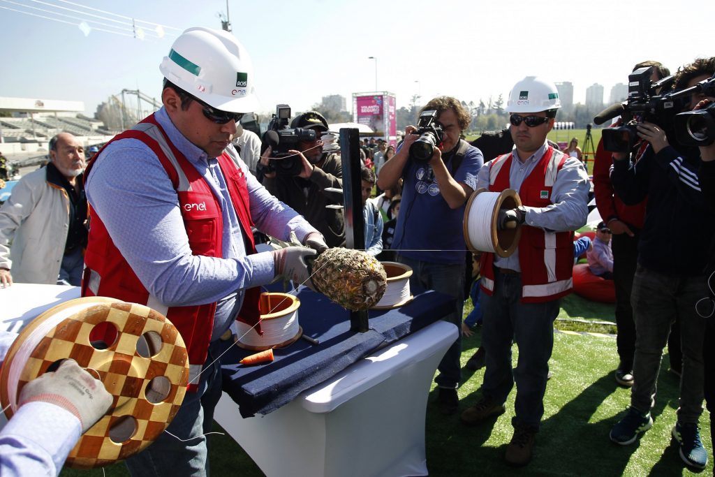 En Parque O’Higgins minsitro de Energía lanza campaña “volantín seguro”