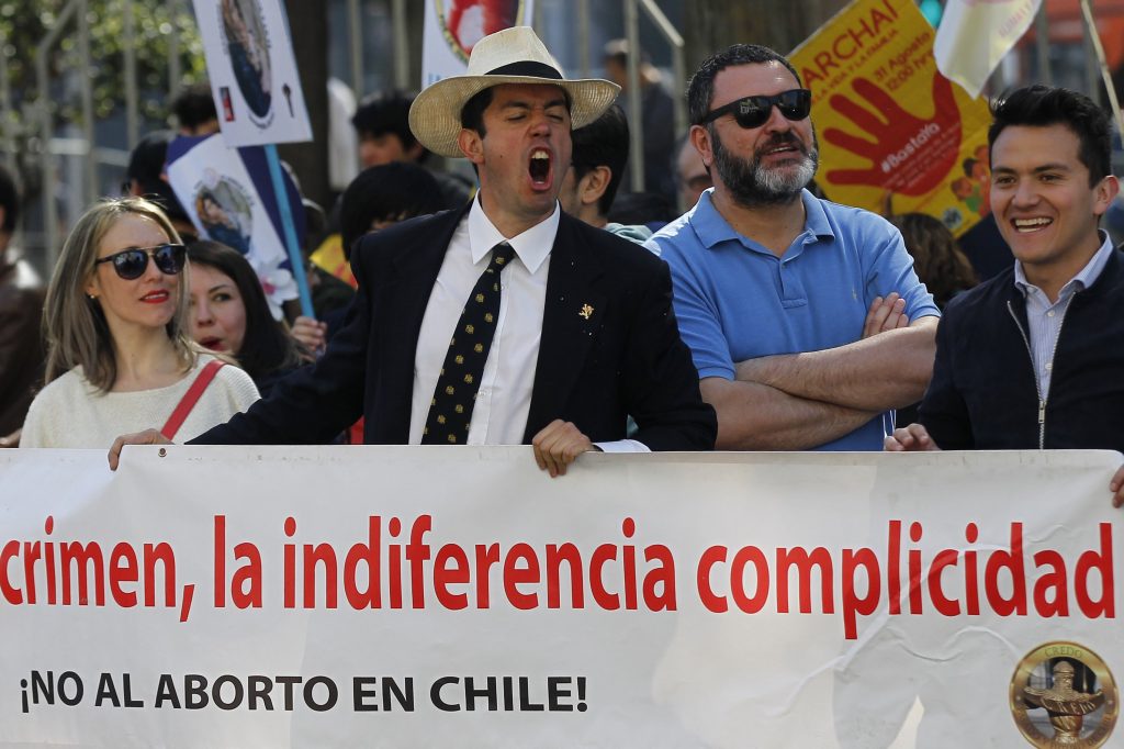 Cientos de manifestantes se reunieron en la “Marcha Nacional por la Vida y la Familia”