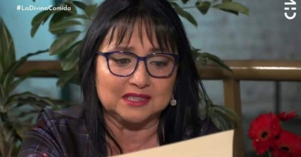 Carolina Marzán recibió carta que la emocionó en “La Divina Comida”: la esperó por 40 años