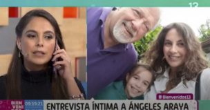 Usuarios aplauden participación de periodista Ángeles Araya en 