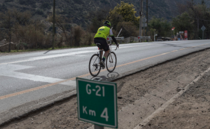 MOP aseguró tránsito sin restricciones a bicicletas en camino a Farellones