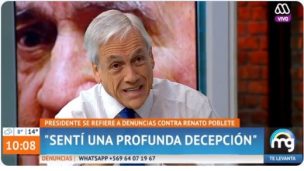 Presidente Piñera: “Yo era muy amigo del padre Renato Poblete y no lo voy a negar”