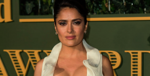 La extraña situación que presenció Salma Hayek en la playa