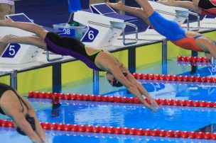 Kristel Köbrich ganó medalla de plata en 1.500 metros libres femenino