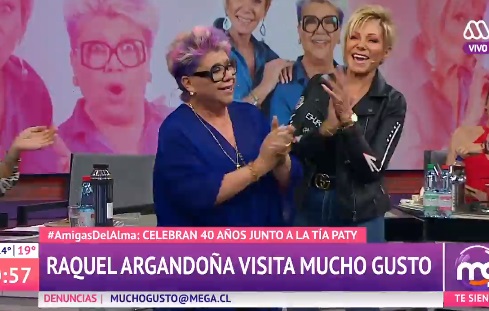 Volvió a la TV: Raquel Argandoña se emociona en Mucho Gusto