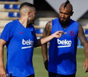 Arturo Vidal se suma a las prácticas con el FC Barcelona y comenzará su lucha por ser titular