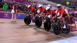 Chile suma nueva mellada: Ciclismo Persecución se queda con el bronce en Panamericanos de Lima