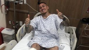 Nicolás Castillo fue dado de alta tras ser operado de su fractura y estará lejos de la cancha tres meses