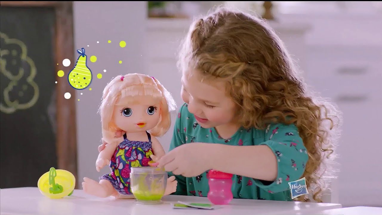 baby alive hace galletas