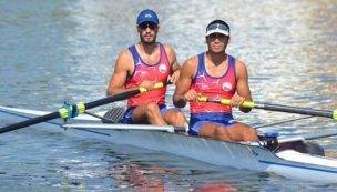 Oro para Chile: Dupla de Kalleg y Abraham obtienen el primer lugar en el remo