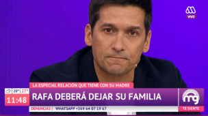 Rafael Araneda desclasificó cuál es su temor al tener que dejar su familia por trabajo en EEUU