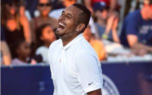 Kyrgios se comparó con Fernando González para explicar su polémica acción en Wimbledon