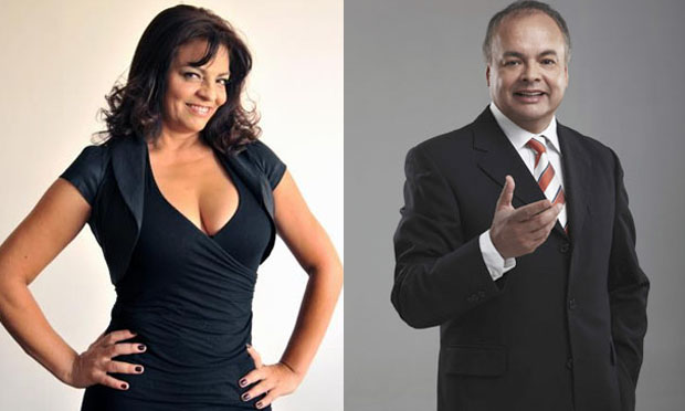 Tatiana Merino y Álvaro Salas se “reencontraron” en CHV: así reaccionó la actriz