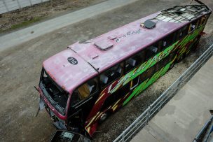 Jefe de Taller apunta a dueño de Línea Azul por adulteración de patente de bus accidentado