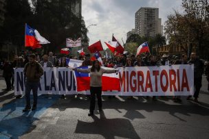 Carabineros señala que no más de 70 personas llegaron a marcha anti-migrantes