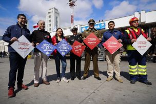 Valparaíso: Lanzan campaña de seguridad para recibir visitantes en Fiestas Patrias