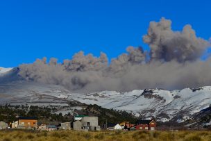 Decretan alerta técnica naranja por actividad anormal en el volcán Copahue