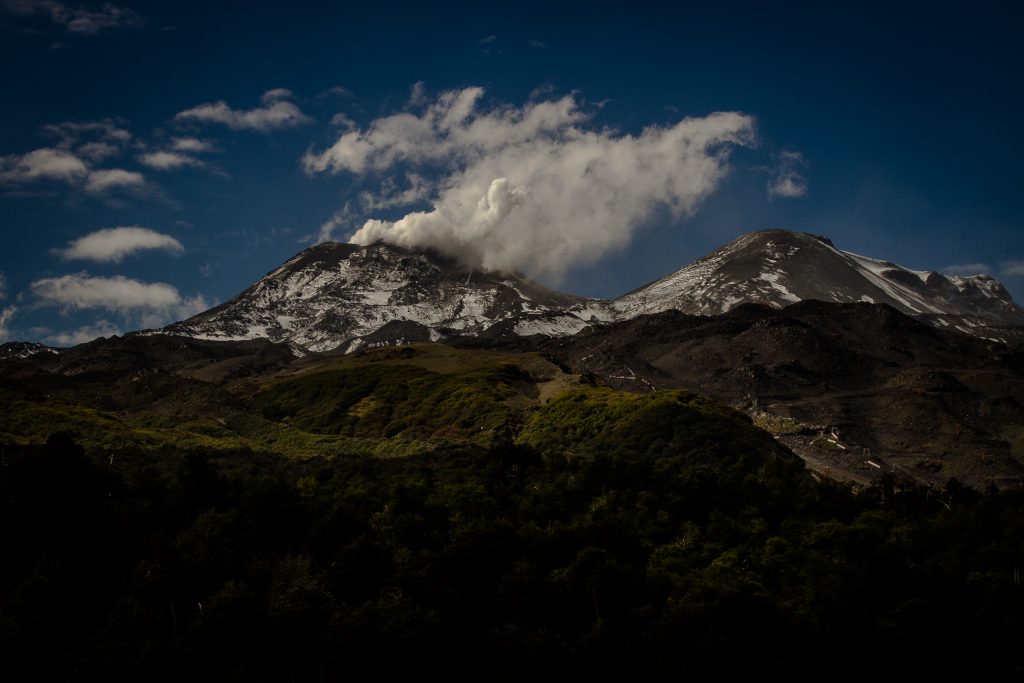 Nuevas explosiones se registraron en el Complejo Volcánico Nevados de Chillán