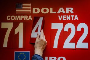 Dólar cortó la tendencia y registró una fuerte caída este jueves en Chile