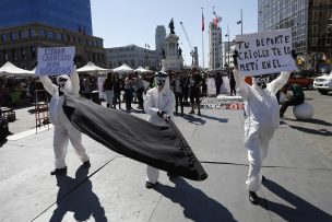 Animalistas marcharon contra el rodeo para terminar con esta práctica en Chile