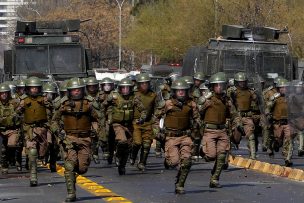 Barricadas y encapuchados opacaron Marcha por los Derechos Humanos