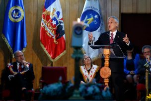 Piñera aseveró que el patriotismo no nace del odio contra el extranjero