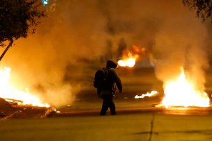 Incidentes aislados por 11-S dejaron varios detenidos y 3 vehículos quemados