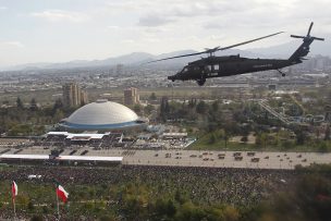 FACh celebró hoy 90 años del primer desfile aéreo en la Parada Militar