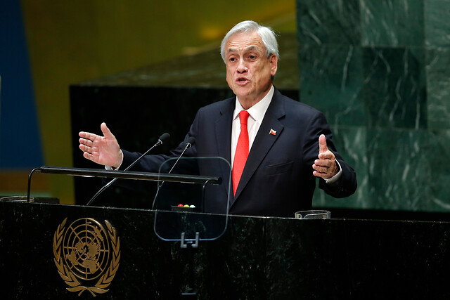 Presidente Piñera respondió a Trump en la ONU: “No hay conflicto en pensar en un mundo global y ser patriota”
