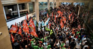 Jornada de caos en París por huelga de transportistas contra la reforma de las pensiones