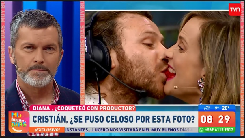 La “venganza” de Cristián Sánchez contra Diana Bolocco por comprometedor juego con productor de Mega