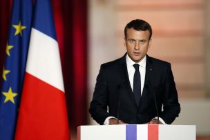 Macron defiende su 