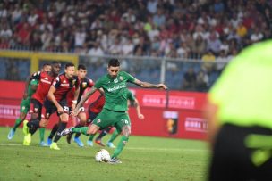 Erick Pulgar dijo presente en avance de Fiorentina a octavos de final de la Copa Italia