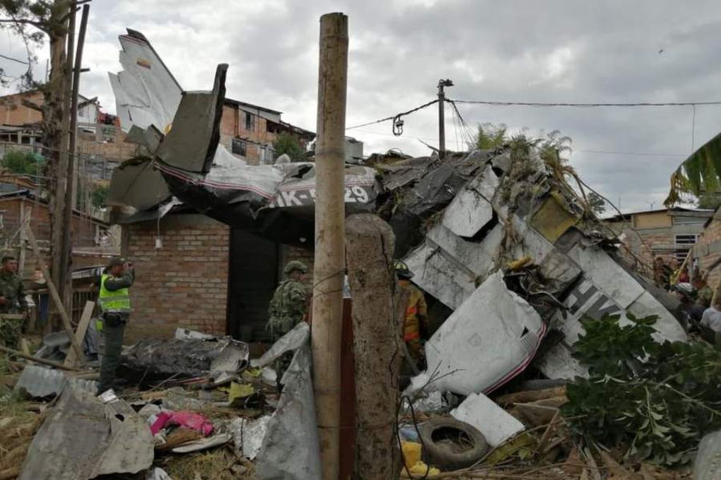 Al menos siete muertos en accidente de avioneta en suroeste de Colombia
