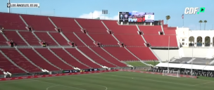 Prácticamente vacío: Así luce el estadio en el que jugará la Roja y Argentina