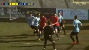 [VIDEO] Chile vence a Uruguay en Mundial de Fútbol 7 con polémico gol que desató el enojo de los charrúas