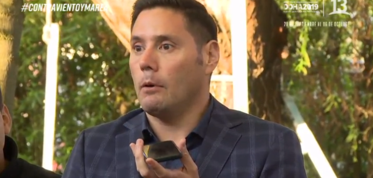 La llamada de Pancho Saavedra a protagonista de “Contra viento y marea”: el sujeto no reaccionó bien