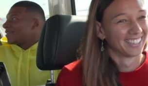 [VIDEO] De crack a crack: Christiane Endler viaja junto con Mbappé al The Best en Milán