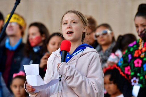 Greta Thunberg: “Mis pensamientos están con las personas de Chile”