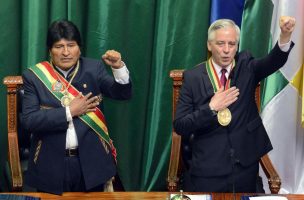 Vicepresidente de Bolivia llamó a pensar en 