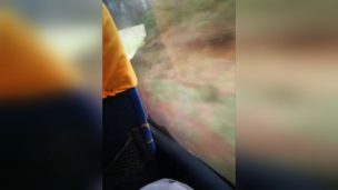 Video capta el momento exacto del trágico accidente de bus escolar en Curacautín