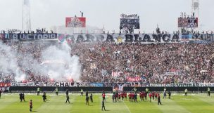 Más de 12 mil personas participaron en el arengazo de Colo Colo previo al Superclásico con la U