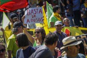 Realizan nueva marcha de Coordinadora No+AFP en varias ciudades de Chile