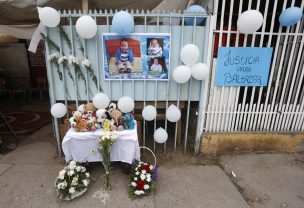 Primera Dama visita a padres de guagua asesinada por bala loca: 