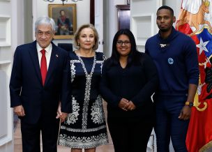 Presidente Piñera se reunió con los padres de Baltazar, el niño que murió por una bala en La Pintana