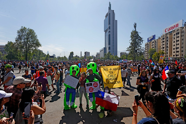 Último balance de las manifestaciones: 735 detenidos, 101 civiles lesionados y 58 uniformados heridos
