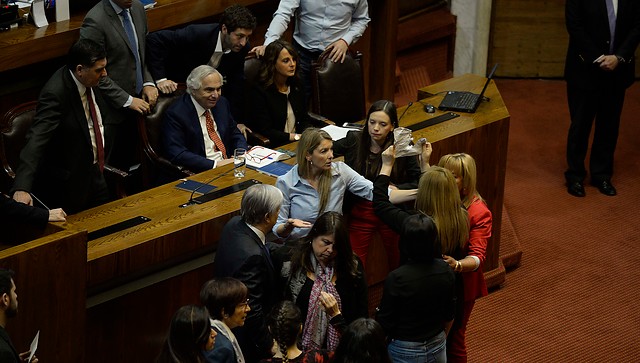 “No podíamos permitir esta situación”: Camila Flores, Érika Olivera y Paulina Nuñez comentan incidente con Pamela Jiles en el Congreso