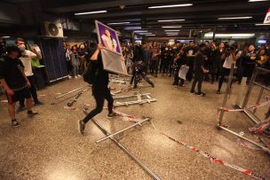 Carabineros evacuó la estación Los Héroes de la Línea 1 del Metro