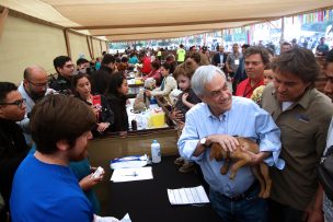 Presidente Piñera dio el vamos a evento de tenencia responsable de mascotas