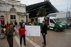 Refuerzan vigilancia de Carabineros entre las 5:30 y 9:00 de la mañana en 95 puntos